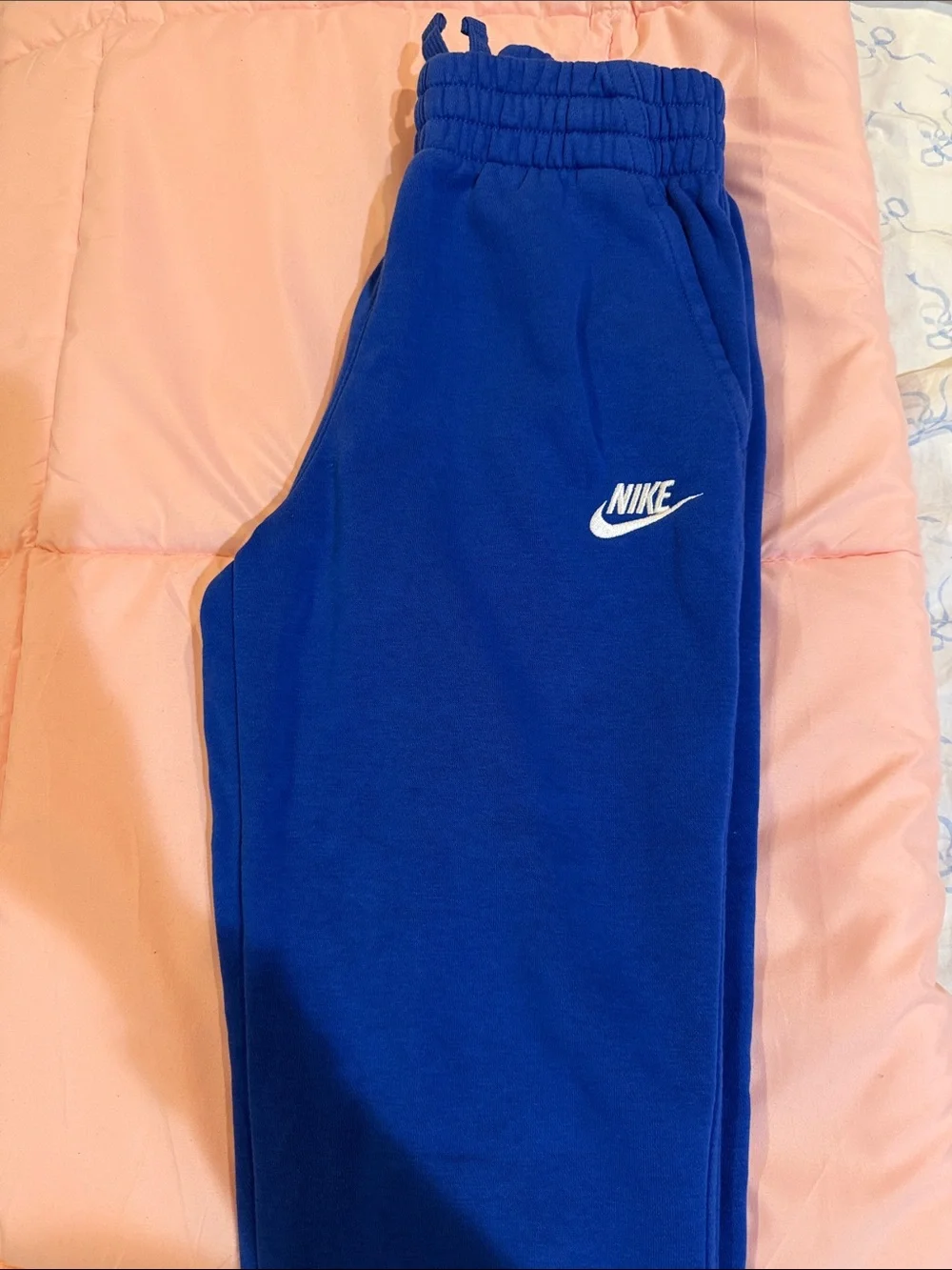 Nike Royal Blue Kids Fleece Joggers